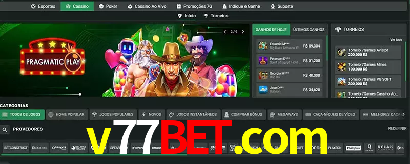 cassino v77bet.com